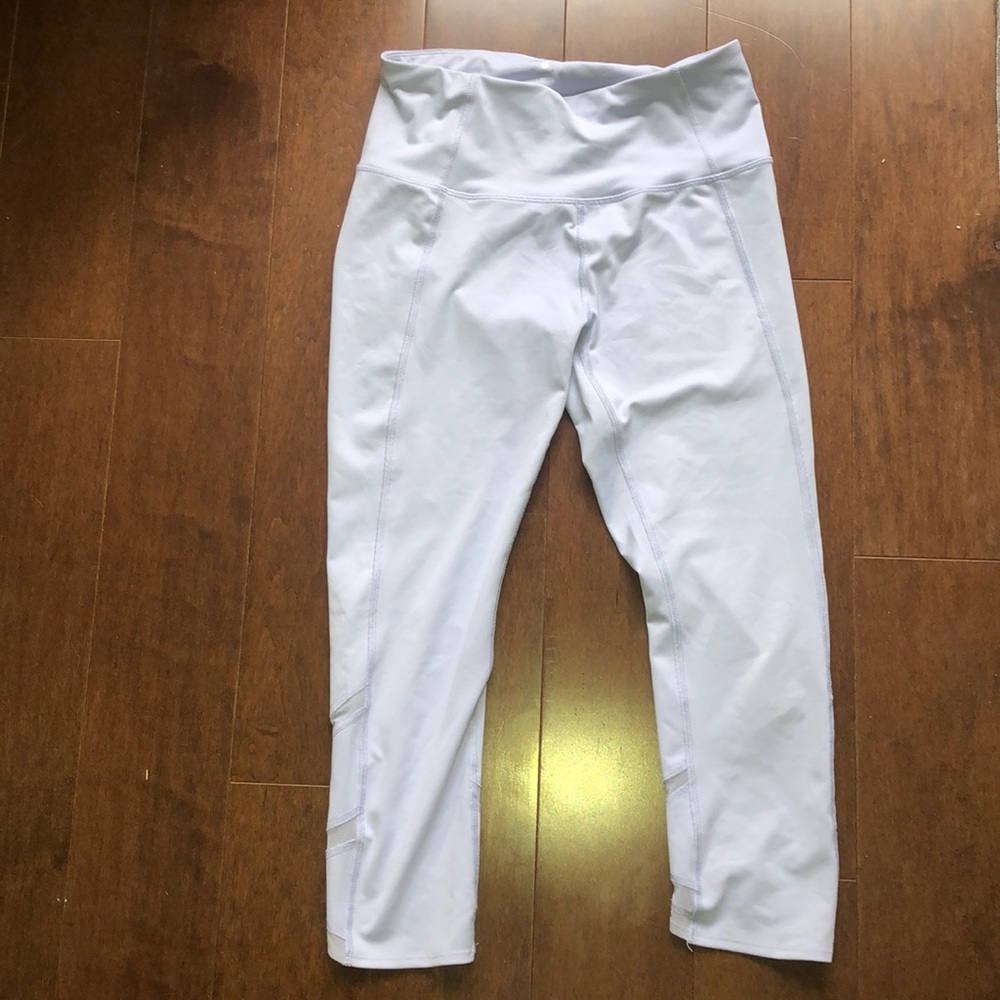 Layers light blue cropped leggings